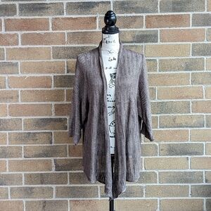 EILEEN Fisher Linen Cardigan